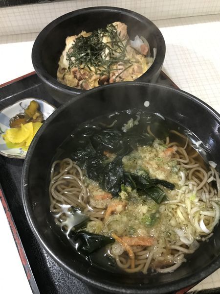 「おやこ丼セット  500円」@わたべやの写真