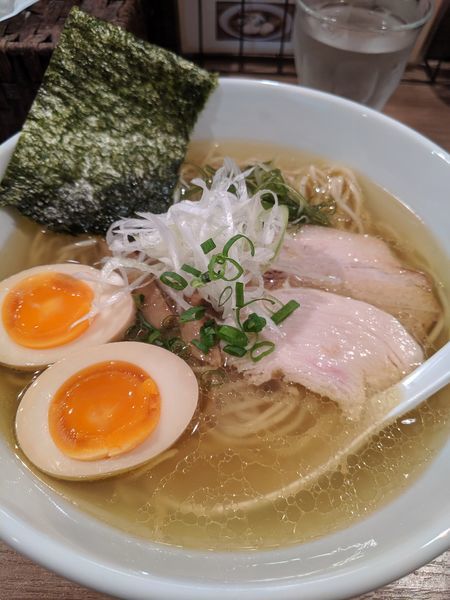 「鶏だしラーメン　塩」@38 NOODLE KITCHENの写真