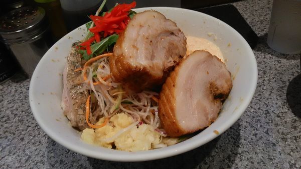 「宮し中華+豚増し」@ラーメン宮郎の写真