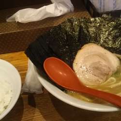 海苔ラーメン＆半ライス
