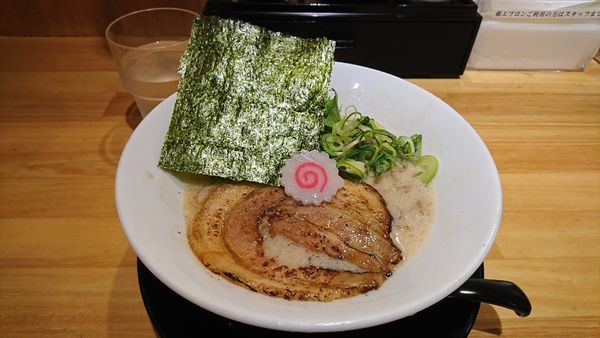 「鳥白湯そば」@吉岡マグロ節センターの写真