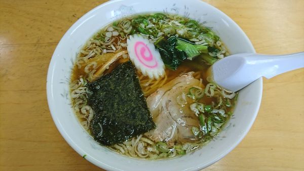「ラーメン　６００円」@あざみやの写真