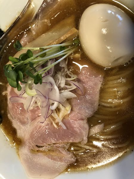 「魚介らぁ麺 春よ恋麺140g 600円」@Soupmenの写真