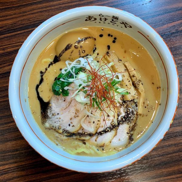 「胡麻味噌ラーメン」@らー麺 あけどやの写真