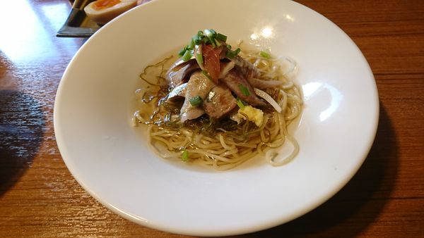 「冷やしいわしそは」@寿製麺よしかわ 川越店の写真