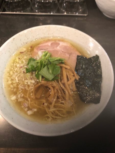 「塩ラーメン800円」@麺や そめいよしの 西荻窪店の写真