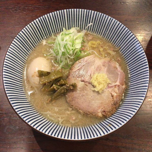 「味玉味噌 900円」@灼味噌らーめん 八堂八の写真