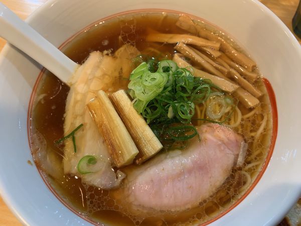 「らーめん正油780円」@川の先の上の写真