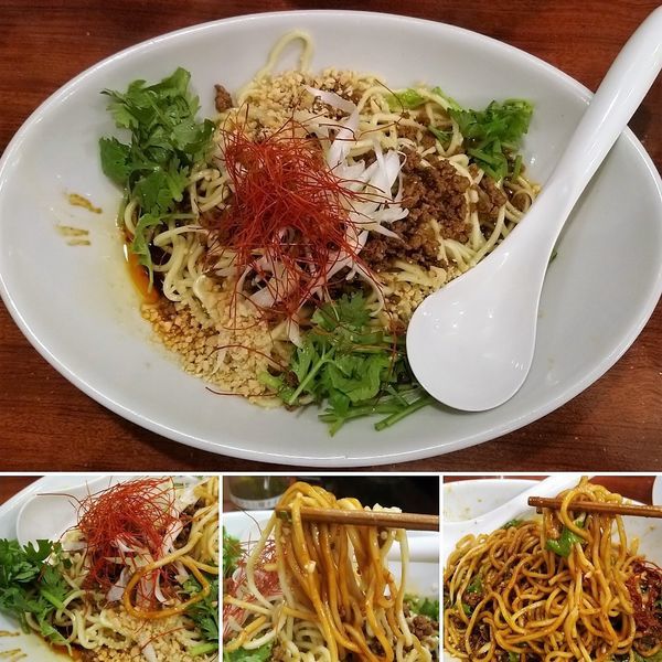 「汁なし担々麺　980円」@SHIBIRE NOODLES 蝋燭屋の写真