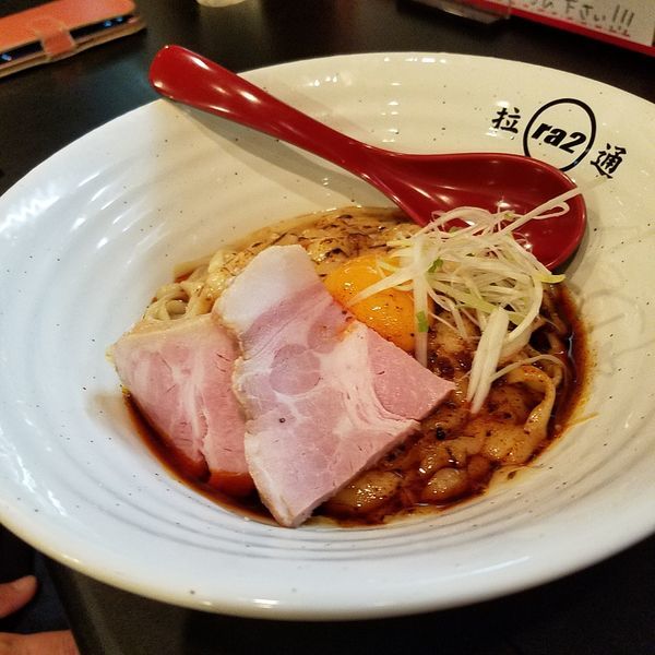「特製辛い油そば」@房総式ラーメン JINRIKISENの写真