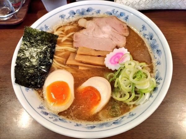 「味玉ラーメン」@東池袋大勝軒 沖縄宜野湾店の写真