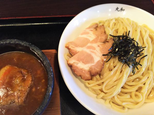 「嘉六カレーつけ麺 大盛￥830＋ごはん￥0（ランチサービス）」@つけ麺 丸和 春田本店の写真