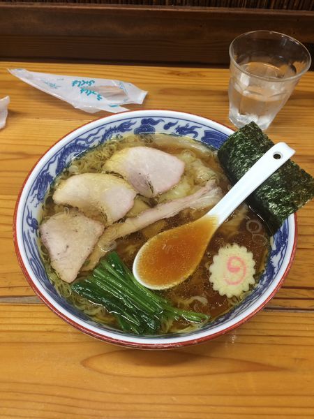 「ワンタン麺」@とら食堂の写真
