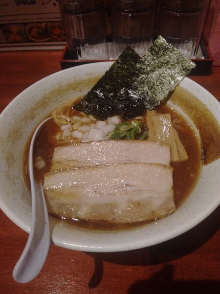 「煮干し中華そば」@麺屋 ばらおの写真