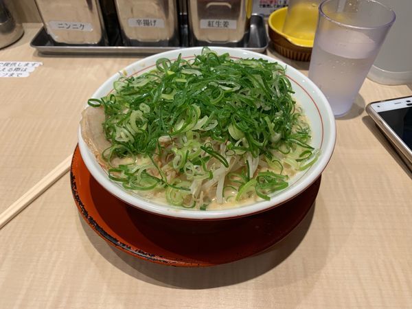 「ねぎだくらーめん」@替玉千里眼 志木店の写真