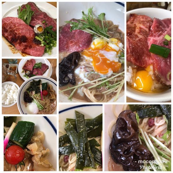 「【7月限定】胡麻タレ冷し②和牛冷し中華S 3000円」@MENYA 食い味の道有楽の写真