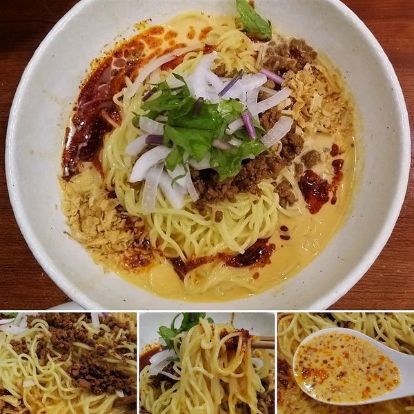 「冷やし担々麺(限定20食)  1180円」@SHIBIRE NOODLES 蝋燭屋の写真