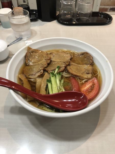 「生姜チャーシュー冷やし中華」@麺匠 克味の写真