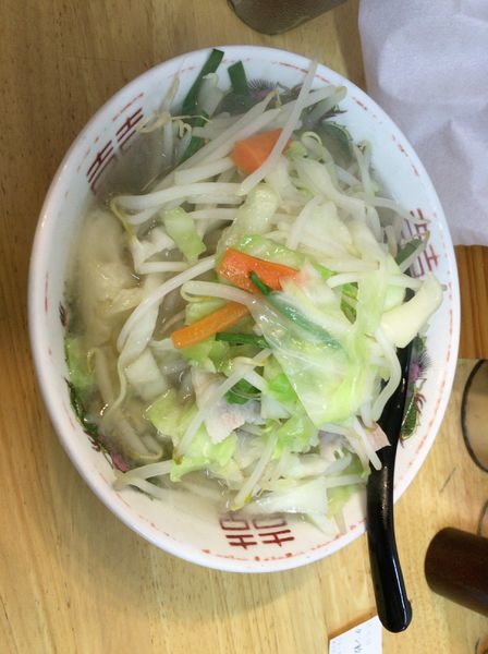 「タンメン」@タンメンしゃきしゃき 新橋店の写真