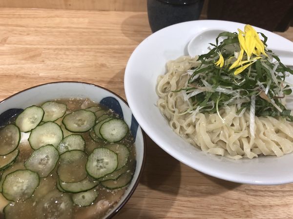 「鯵の冷汁ソバ(限定)」@中華そば You Leeの写真