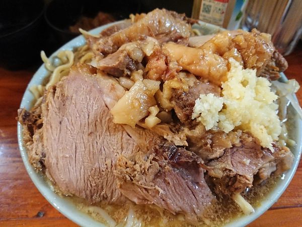 「国産ブタメン」@ラーメン富士丸 西新井大師店の写真