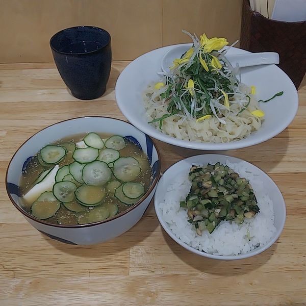 「【限定】鯵の冷汁そば」@中華そば You Leeの写真