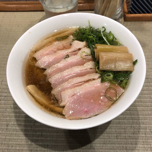 「鴨コンフィ麺」@らーめん 鴨to葱の写真