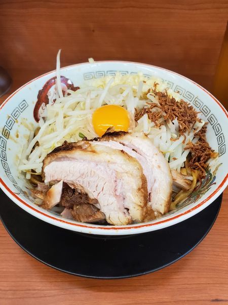 「小ラーメン汁なし」@豚山 平塚店の写真
