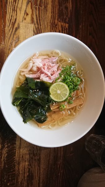 「冷やしイリコそば 800円」@中華そば いぶきの写真