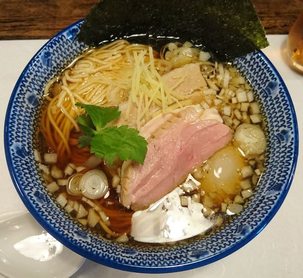 「熟成中華そば 特製」@中華そば ひしおの写真