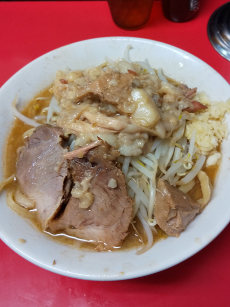 「ラーメン(並)750円」@ラーメンハイキックの写真