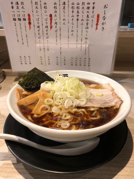 「中華そば 大盛」@城東烈火の写真