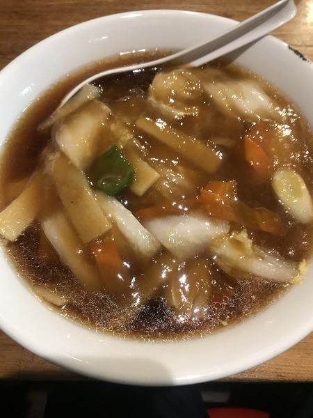 「広東麺」@銀の髭の写真