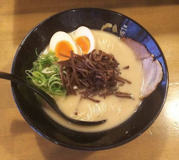 「煮玉子らーめん790円」@らーめん二男坊 博多本店の写真