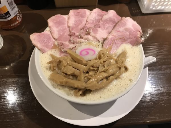 「鶏そばチャーシュー増し」@鶏そば 啜るの写真