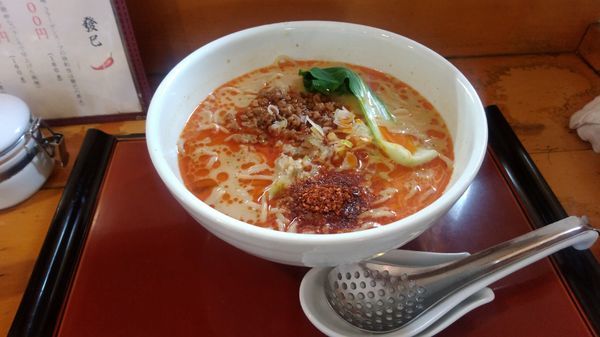 「麻辣担々麺(辛増し)」@担々麺専門 發巳の写真