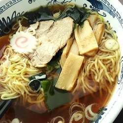 煮干醤油ラーメン550