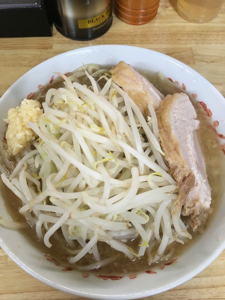 「小ラーメン（ニンニク）」@ラーメン 登良治郎の写真