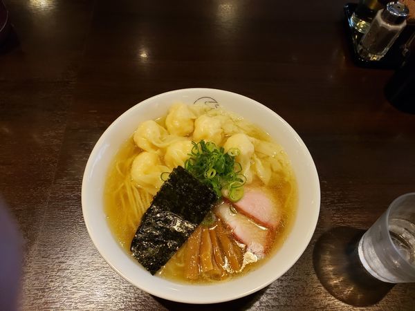 「白だしエビワンタン」@八雲の写真