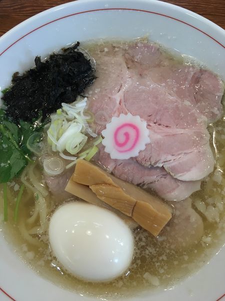 「特製塩ラーメン」@拉麺 イチバノナカの写真