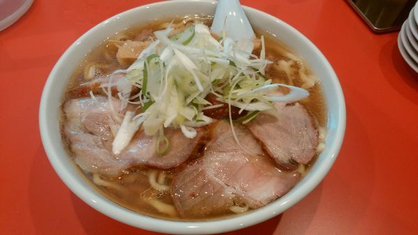 「チャーシューメン1050円」@麺来亭の写真