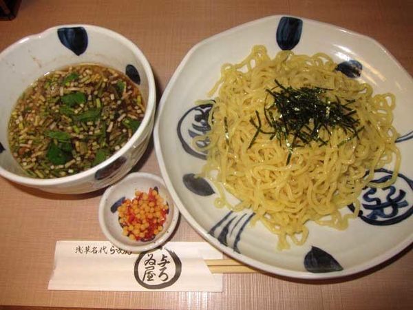 「ざるらーめん　750円」@与ろゐ屋の写真