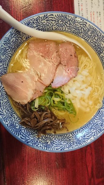 「煮干中華そば塩 大盛」@煮干中華そば 十六夜の写真