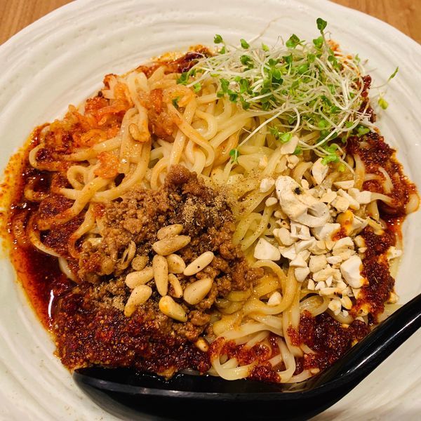 「汁なし冷やし坦々麺」@麺処直久 新橋店の写真