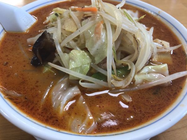 「スタミナからしラーメン750円」@呑みめしや いっぷくの写真