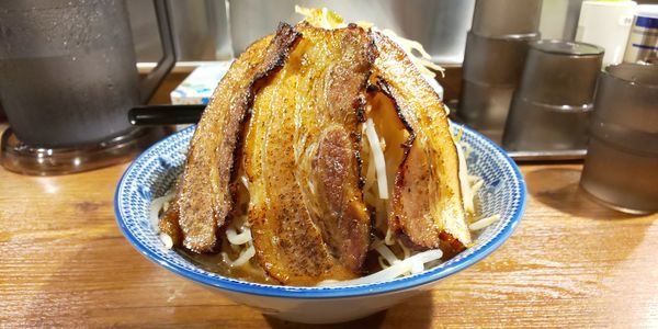 「まじ麺小豚野菜増し￥880」@つけ麺・まじ麺 真麺目の写真
