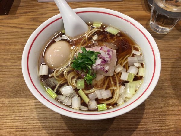 「MONDAY RAMEN 竹山 850円＋味玉 100円」@麺尊 RAGEの写真