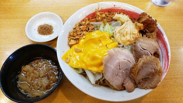 「まぜそば300g」@らーめん藤ろうの写真