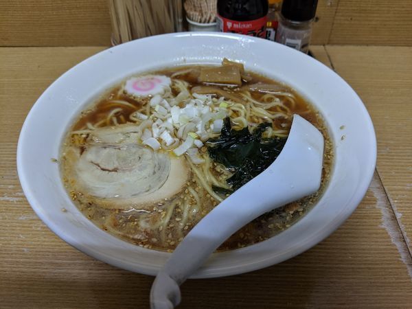 「ニンニクらーめん」@丸三らーめんの写真