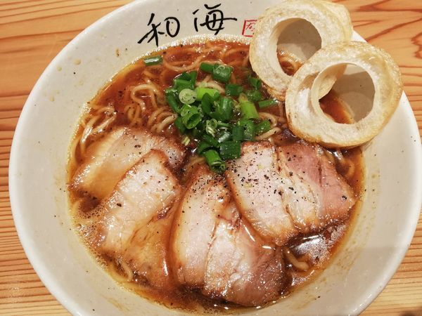 「和海醤油」@らーめん専門 和海 なんば店の写真